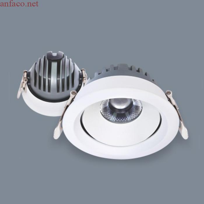 024-76 Đèn âm trần cao cấp Anfaco AFC 706 Led 7W 3