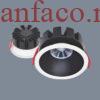 Đèn âm trần downlight cao cấp Anfaco AFC 598 Led 9W 1 Đèn âm trần downlight cao cấp Anfaco AFC 598 Led 9W 1