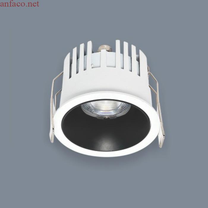 033-41 Đèn âm trần downlight Anfaco AFC 614 D Led 9W 3