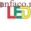 Đèn âm trần downlight Anfaco AFC 596 Led 9W 2