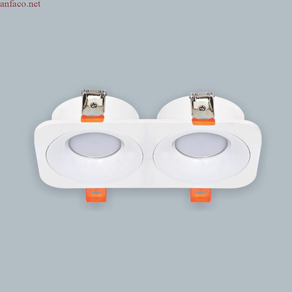 048 Đèn âm trần downlight Anfaco AFC 776/2 Led 9W 3