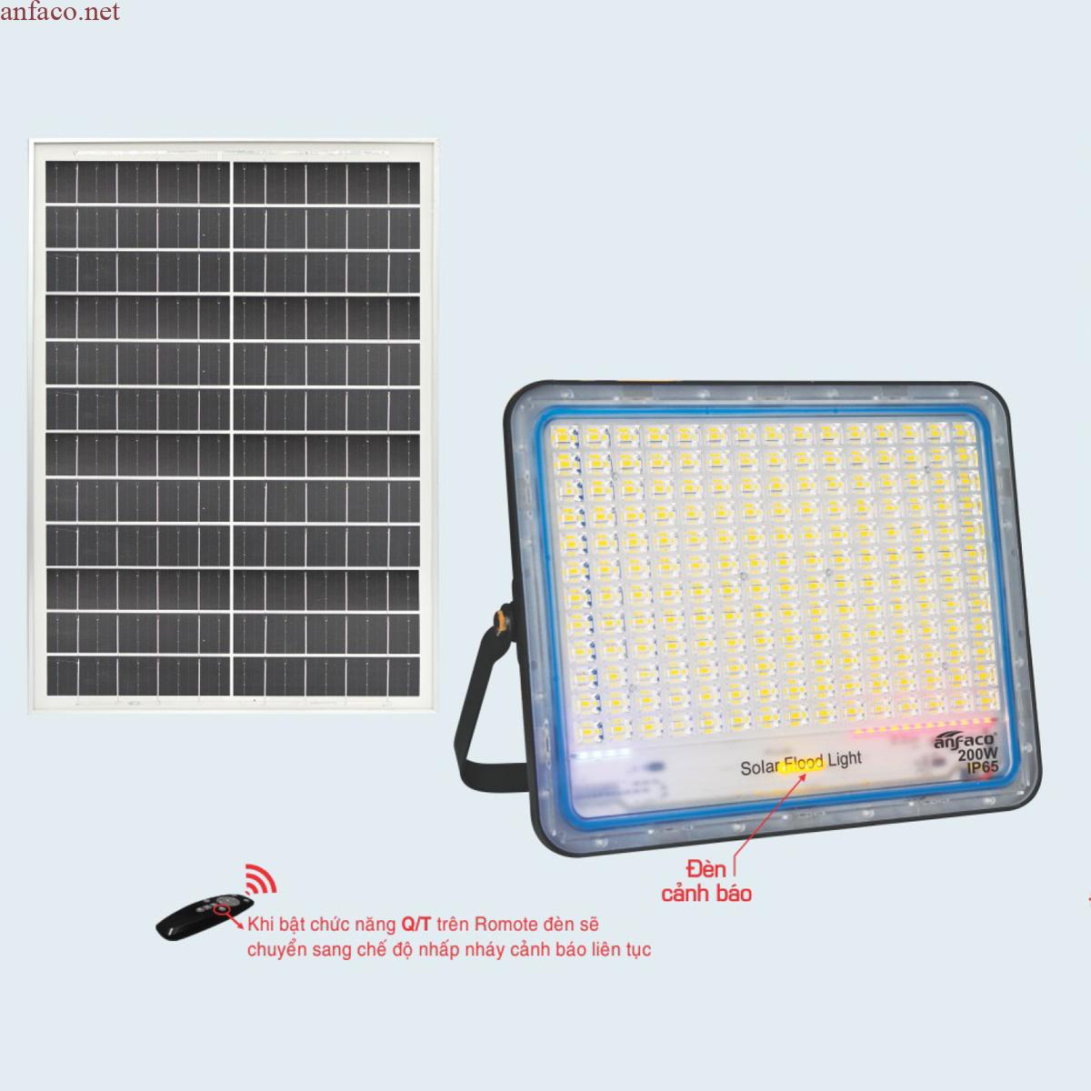 078 Đèn pha Led Anfaco SOLAR 009 200W 3