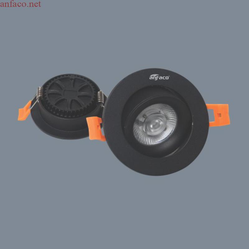 083 Đèn âm trần cao cấp Anfaco AFC 672 D Led 5W 3
