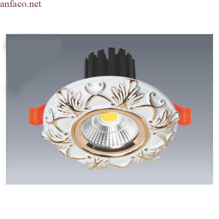 091-36 Đèn âm trần đồng Anfaco AFC PULY 02T Led 10W 3