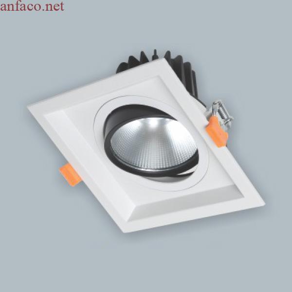 097-70 Đèn âm trần downlight Anfaco AFC 762/1 Led 7W 3