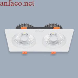 Đèn âm trần downlight Anfaco AFC 757/2 Led 12W