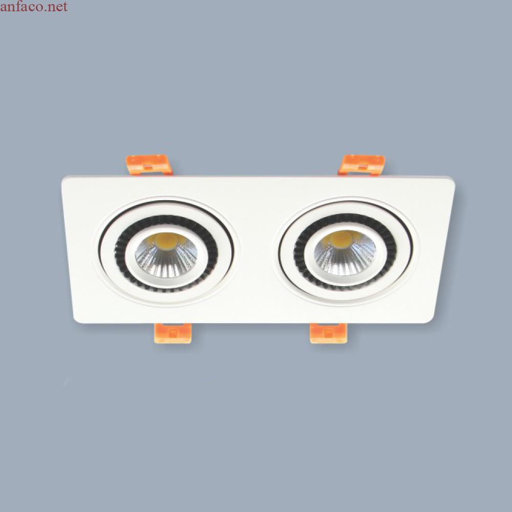 101-61 Đèn âm trần downlight Anfaco AFC 756/2 Led 5W 3
