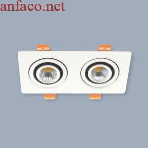 Đèn âm trần downlight Anfaco AFC 756/2 Led 3W