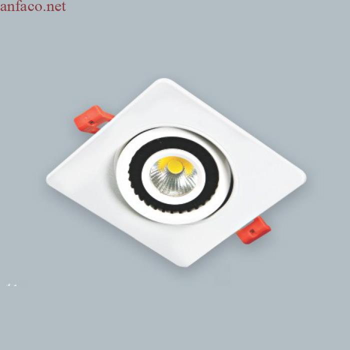 103-61 Đèn âm trần downlight Anfaco AFC 756/1 Led 7W 3