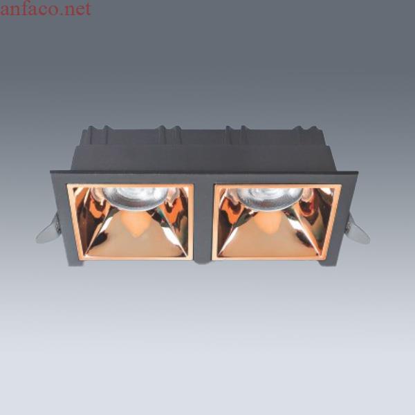 722 Đèn âm trần cao cấp Anfaco AFC 772 D/2 Led 7W 3