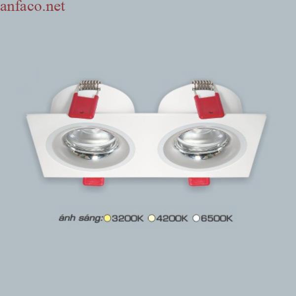 770 Đèn âm trần trang trí Anfaco cao cấp AFC 770 T/2 LED 7W 3