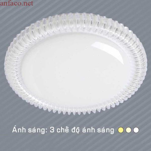 afc-060 Đèn ốp trần nhựa cao cấp 3 chế độ ánh sáng Anfaco AFC 060 3