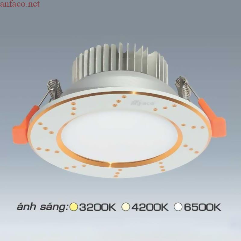 afc-418-1 Đèn Downlight Led Anfaco AFC 418 Led 12W 3