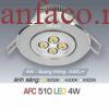 Đèn âm trần downlight Anfaco AFC 510 Led 4W 2