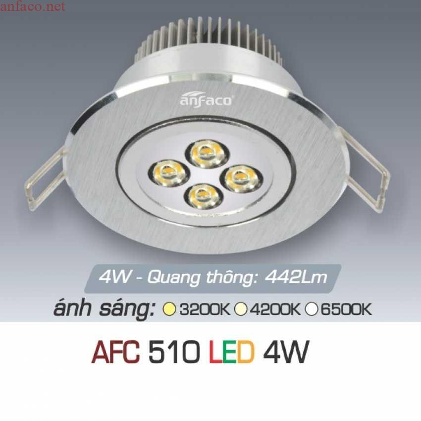afc-510-4w_1311 Đèn âm trần downlight Anfaco AFC 510 Led 4W 3