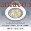 Đèn âm trần downlight Anfaco AFC 511B Led 5W 1 Đèn âm trần downlight Anfaco AFC 511B Led 5W 1