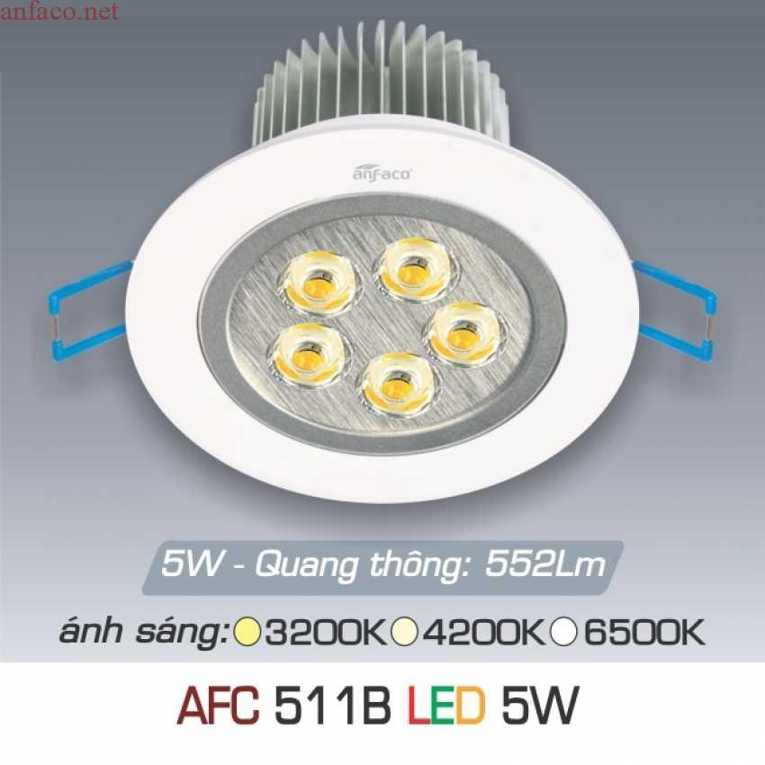 afc-511b-5w_1371 Đèn âm trần downlight Anfaco AFC 511B Led 5W 3