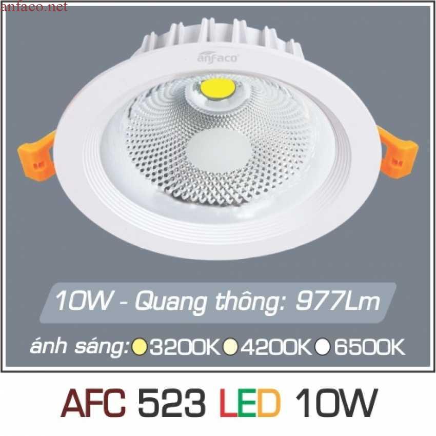 afc-523-10w_961 Đèn âm trần downlight Anfaco AFC 523 Led 10W 3
