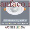 Đèn âm trần downlight Anfaco AFC 523 Led 5W 1 Đèn âm trần downlight Anfaco AFC 523 Led 5W 1