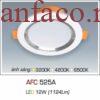 Đèn âm trần downlight Anfaco AFC 525A Led 12W 2 Đèn âm trần downlight Anfaco AFC 525A Led 12W 2