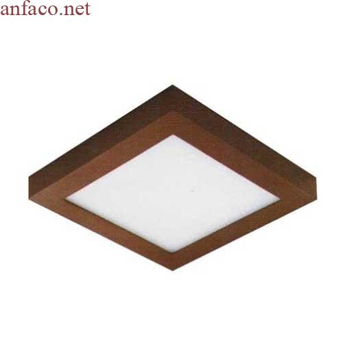 afc-556-nau-1 Đèn ốp trần cao cấp Anfaco Led AFC 556 Nâu vuông 3 chế độ ánh sáng 3