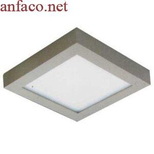Đèn ốp trần cao cấp Anfaco AFC 556 Xám LED vuông, 3 chế độ ánh sáng