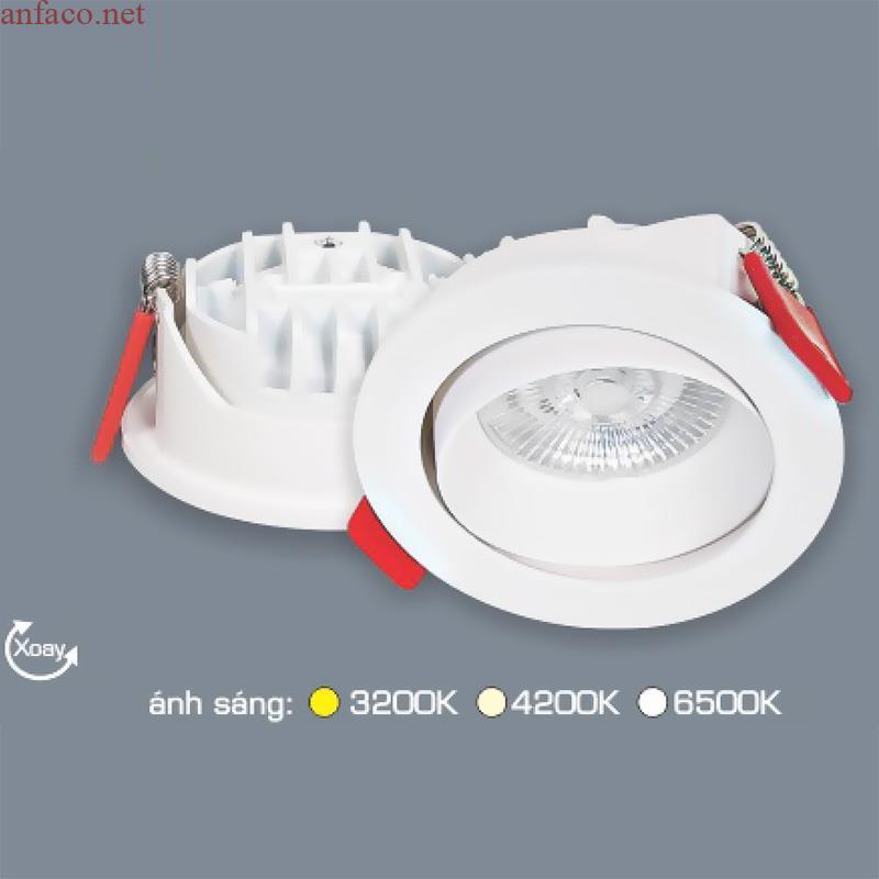 afc-606t Đèn âm trần downlight Anfaco AFC 606 LED 5W 3