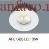Đèn âm trần downlight Anfaco AFC 623 Led 3W 1 Đèn âm trần downlight Anfaco AFC 623 Led 3W 1