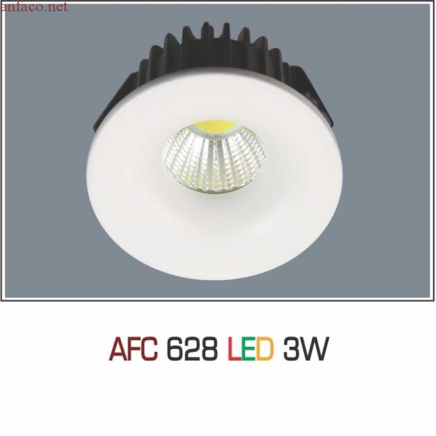 afc-628-3w-1c_2341 Đèn âm trần downlight Anfaco AFC 628 Led 3W 3
