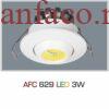 Đèn âm trần downlight Anfaco AFC 629 Led 3W 1 Đèn âm trần downlight Anfaco AFC 629 Led 3W 1