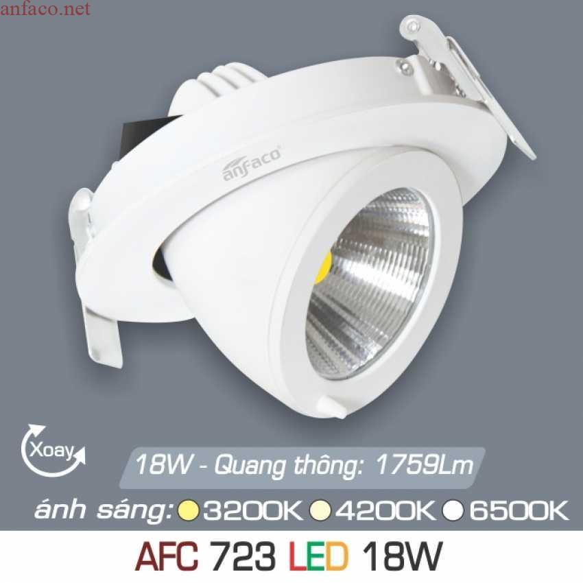afc-723-18w_1281 Đèn âm trần downlight Anfaco AFC 723 Led 18W 3
