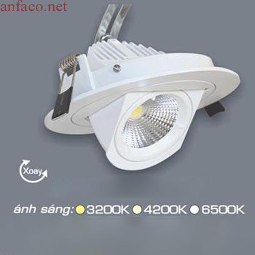 afc-724 Đèn âm trần downlight Anfaco AFC 724 xW 3