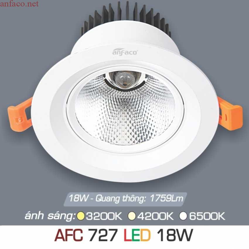 afc-727-18w_1031 Đèn âm trần downlight Anfaco AFC 727 Led 15W 3