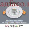 Đèn âm trần downlight Anfaco AFC 734 Led 5W 1 Đèn âm trần downlight Anfaco AFC 734 Led 5W 1