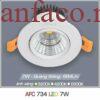 Đèn âm trần downlight Anfaco AFC 734 Led 7W 2