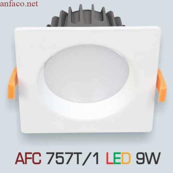 Đèn âm trần downlight Anfaco AFC 757T/1 Led 9W 3