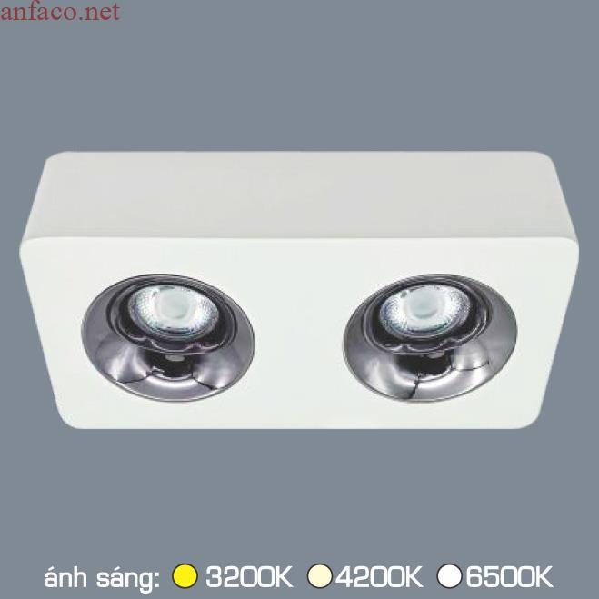 afc-769-2t Đèn downlight âm trần cao cấp AFC 769T/2 Led 12W 3