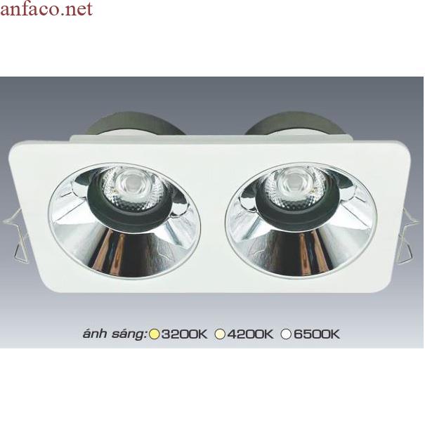 afc-775-2 Đèn âm trần trang trí Anfaco cao cấp AFC 775/2 LED 7W 3