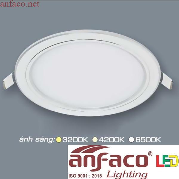 afc409b Đèn âm trần siêu mỏng cao cấp Anfaco AFC 409B Led 12W 3