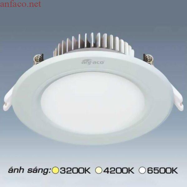 Đèn âm trần downlight Anfaco AFC 424 Led 9W 3
