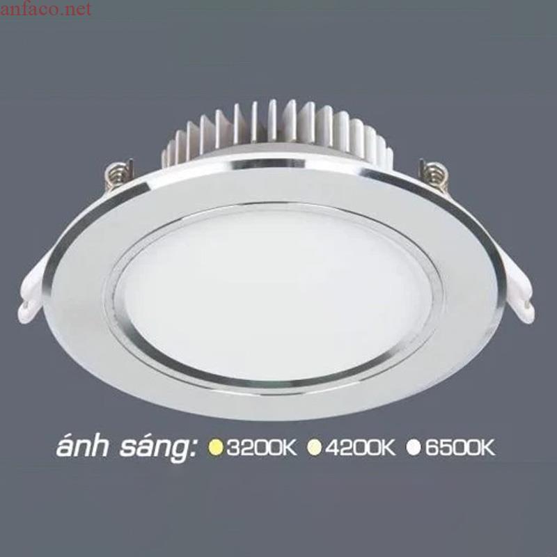afc425 Đèn âm trần downlight Anfaco AFC 425 Led 7W 3