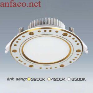 Đèn âm trần downlight Anfaco AFC 426 Led 12W