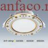 Đèn âm trần downlight Anfaco AFC 426 Led 7W 1 Đèn âm trần downlight Anfaco AFC 426 Led 7W 1