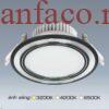 Đèn âm trần downlight Anfaco 3 chế độ AFC 431 Led 7W 2 Đèn âm trần downlight Anfaco 3 chế độ AFC 431 Led 7W 2