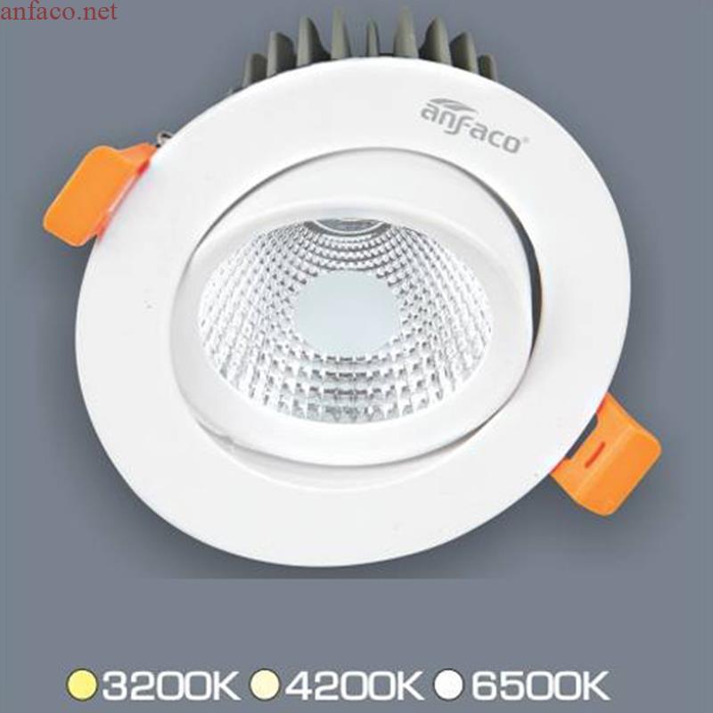 afc731 Đèn âm trần downlight Anfaco AFC 731 Led 7W 3