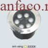 Đèn âm sàn 016 Led 6W Anfaco 2 Đèn âm sàn 016 Led 6W Anfaco 2