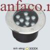 Đèn âm sàn 016 Led 9W Anfaco 1 Đèn âm sàn 016 Led 9W Anfaco 1