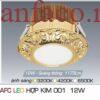 Đèn âm trần trang trí Anfaco AFC HỢP KIM 001 Led 12W 1 Đèn âm trần trang trí Anfaco AFC HỢP KIM 001 Led 12W 1