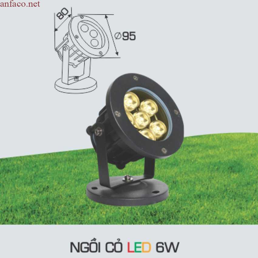 ngoico-6w_21 Đèn rọi cỏ Anfaco NGỒI CỎ LED 6W 3