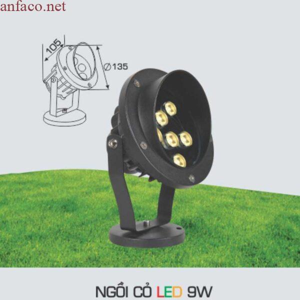 Đèn rọi cỏ Anfaco NGỒI CỎ LED 9W 2